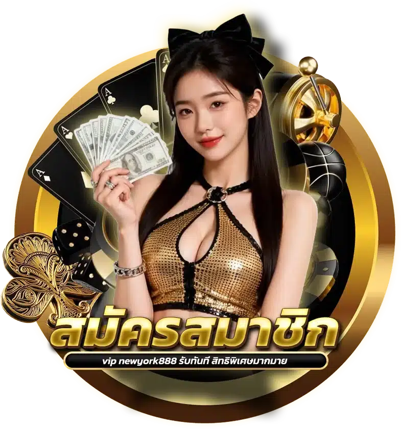 สมัครสมาชิก vip newyork888 รับทันที สิทธิพิเศษมากมาย